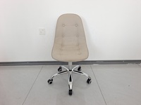 Chaise de bureau pivotante réglable sans accoudoirs, chaise de bureau rotative pour ordinateur, chaise de bureau à domicile