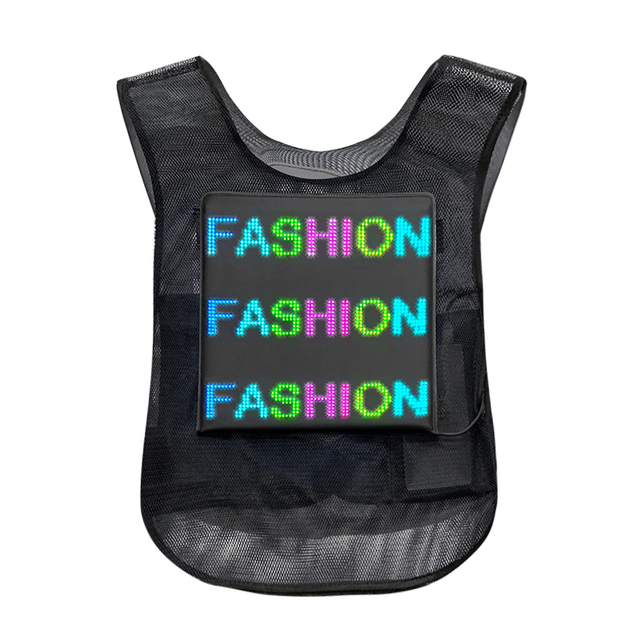 Backpack Human Billboard Advertising Vest With Digital Display Led Screen Jacket for Advertisement