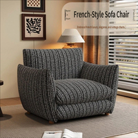 Fauteuil inclinable moderne du milieu du siècle, multifonctionnel, avec panneau en bois, pour salon, chambre, bureau, salle à manger extérieure, mobilier de maison