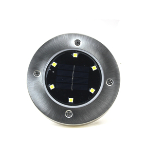 4 SMD 6 SMD Underground Lamp Solar for Outdoor Stainless Steel Discharge Time 8 Hours - Product Image 6