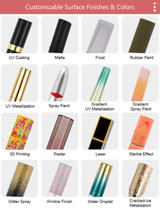 Oferta Especial: Envase Cuadrado de Plástico para Lápiz Labial Marca BLOOM, Color Dorado, Impresión Serigrafiada, Cierre a Presión, Similar a <span class=keywords><strong>YSL</strong></span>, para Productos Vacíos - Product Image 6