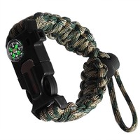 Vente flash Corde multifonctionnelle en nylon et polyester à sept brins, imperméable, épaisseur 11 mm, toutes saisons, tactique, randonnée en plein air, camping