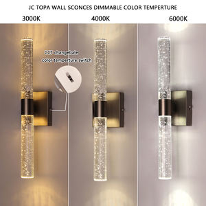 Lámpara de Pared de Cristal LED Elegante para Dormitorios Modernos y Pasillos - Product Image 3