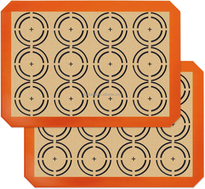 OEM /ODM 42*29.5cm <b>Silicone</b> Macaron Mat for <b>Baking</b> Cookie Biscuit Mat Tapis De Cuisson En <b>Silicone</b> - Product Image 1