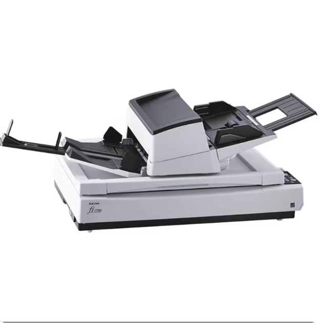 Ricoh FI760LA/JY Flatbed Scanner A4 High-Speed High-Definition Color Double-Sided Document Scanning USB Interface in Stock