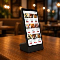 Tablet PC Android Layar Sentuh Bentuk L 15.6 inci 1080p Baru, Rockchip Quad Octa Core, Wi-Fi, POE, NFC, RJ45, untuk Restoran dan POS Lainnya