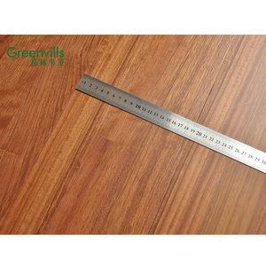 Không thấm nước và chống trầy xước <span class=keywords><strong>jatoba</strong></span> gỗ thiết kế sàn gỗ, nhà máy giá rẻ 3 ply 3 dải sàn gỗ - Product Image 6