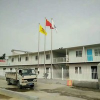 Mât de drapeau conique en acier inoxydable commercial pour l'extérieur, idéal pour les entrées de bâtiments et les événements