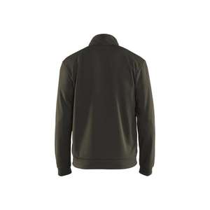 BLAKLADER - 336225264599XXXL Sudadera con cremallera completa Verde Oliva oscuro/Negro-EAN 7330509550625 WORK HOODIES - Product Image 2