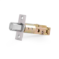 Kak — serrure de porte en bois et métal, loquet unique, mortaise