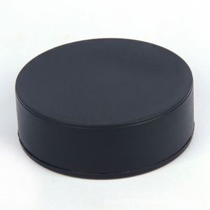 Pucks de hockey en PU imprimés en sérigraphie avec logo personnalisé, jouets promotionnels en mousse anti-stress amusants et compressibles - Product Image 1