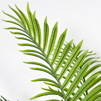Vente en gros Palmier artificiel de 150cm Faux palmier en plastique Fausse plante en pot Arbre artificiel pour la décoration de la maison et du jardin