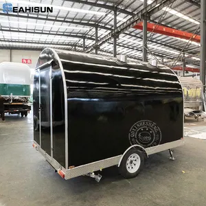 Agent's Discount Mobile Kitchen Food Truck Street Van Trailer Hot Food Cart Catering Food Trailer With With Cupboard Sink