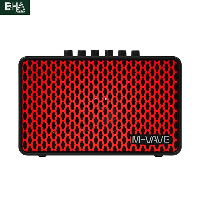 BHA SP100-R 10W Electric Guitar Amplifier with Built-in Head and Cabinet for Simulated Effects Outdoor Performances CE FCC RoH