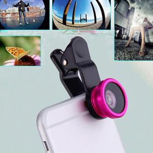 Lente de Cámara HD Universal 3 en 1 con Gran Angular, Macro 10x y Ojo de Pez para iPhone 5, <span class=keywords><strong>6</strong></span>, 7 <span class=keywords><strong>Plus</strong></span> y Otros Smartphones, Accesorios para Teléfonos Móviles - Product Image 2