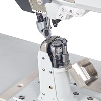 Machine à coudre industrielle de haute qualité pour chaussures, équipement robuste pour la couture de semelles et de tiges en cuir, idéal pour la fabrication et la réparation de chaussures.