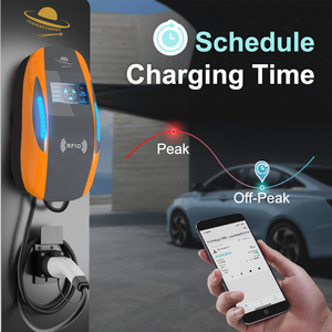 Leisheng Electronics ricarica a parete carica carica carica elettrica veloce 22KW EV caricatore per auto OCPP/DLB/RFID corrente di uscita 32A modello Wallbox - Product Image 2