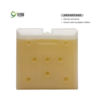 Briques de gel réfrigérant en plastique de haute qualité pour emballage alimentaire, 2-8 degrés, briques de glace PCM