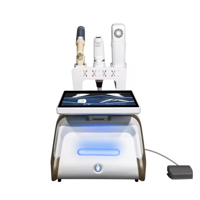 3 in 1 Professional HIFU-RF Face Lifting Machine Cold Hammer Face Lifting Anti-aging Skin Tightening Beauty Equipment for Salon