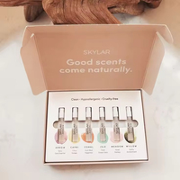 Boîtes en carton ondulé personnalisées, revêtement UV, gaufrage, matériaux recyclés, paillettes pour l'emballage de parfums et de soins de la peau, boîtes cadeaux réutilisables