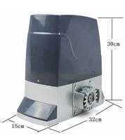 Мотор для откатных ворот 1000 кг, автоматический привод, DC24V, IP65, водонепроницаемый, для раздвижных ворот