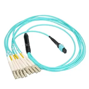 NECERO FTTH Cordon de raccordement pour câble fibre Cordon de raccordement Mpo monomode Lc Sc Fc St Upc Cordon de raccordement à fibre optique 24 cœurs