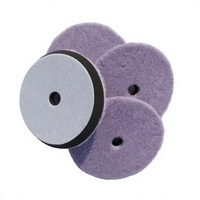 Meilleures ventes : Tampon de polissage en laine Da Machine, 5 pouces, grain 800, OEM, entretien automobile, roue de polissage autocollante