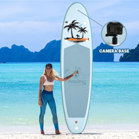 Planche de SUP gonflable extra large 335 cm, capacité de charge 190 kg, livraison gratuite UE, Dropshipping, pour le yoga, rouge, certifiée CE