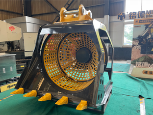 บุ้งกี๋รถตักแบบตะแกรง,ถังคัดแยกสำหรับงานก่อสร้าง - Product Image 5