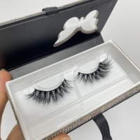 Fournisseurs de cils entiers et volumineux, faux cils naturels 3D en vison, 16-18 mm, vente en gros de faux cils en vison