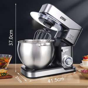 Batidora de pie eléctrica Winningstar de 10L de acero inoxidable, estándar UK/UE, para amasar y batir huevos - Product Image 2