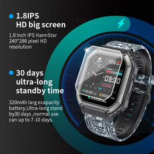 Người Đàn Ông Thông Minh Đồng Hồ OLED Vòng Đeo Tay Thông Minh IP67 Không Thấm Nước Bước Meter Nhịp Tim Sức Khỏe Phát Hiện Thể Thao Đa-Chức Năng Đồng Hồ Đeo Tay - Product Image 2