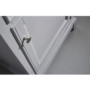 24Inch Transitional Bathroom Vanity with Wood Mirror& Water Resistant Design Durable Construction Single Sink Made in Vietnam - Product Image 4