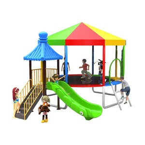 Attrezzature da Gioco Combinate in Plastica per <span class=keywords><strong>Parco</strong></span> <span class=keywords><strong>Giochi</strong></span> Esterno per Bambini - Product Image 6