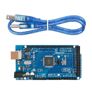ATmega16U2 Microcontroller Mega2560 R3, dengan kabel USB papan pengembangan