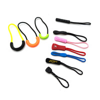 Tirette de fermeture éclair en silicone personnalisée YYX, curseur de fermeture éclair en PVC, tête de fermeture éclair en caoutchouc pour vêtements de sport