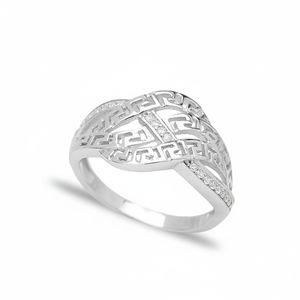 Bague de mariage ovale tendance, artisanale, en argent sterling turc, bijoux faits à la main en argent 925 - Product Image 2