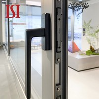 Système d'étanchéité double de marque supérieure Fenêtre coulissante moderne Isolation thermique en verre d'aluminium pour villas Cadre extérieur en alliage d'aluminium