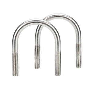 Bafang Stainless Steel U Bolt 304 Stainless Steel M6 M8 M10 M12 M16 Industrial Pipe Clamp Passivated Finish - Product Image 1