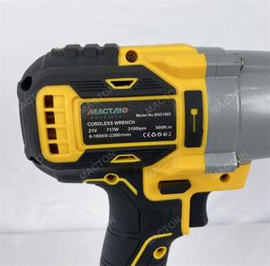 Clé à chocs électrique sans fil 21V à couple élevé de 500 Nm, batterie lithium-ion rechargeable, robuste - Product Image 5