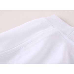 Chống Vết Nước Không Thấm Nước Chống Chống Dầu <span class=keywords><strong>200</strong></span> <span class=keywords><strong>GSM</strong></span> 100% Cotton Thoáng Khí Cà Phê Cửa Hàng Nhà Hàng Tùy Chỉnh Unisex T-Shirt - Product Image 4