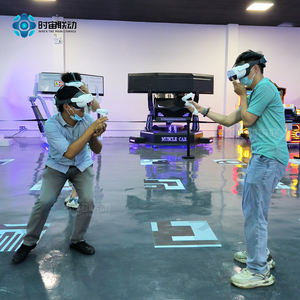 Plateforme de réalité virtuelle immersive à marche libre, simulateur de tir au fusil de champ de bataille, multijoueur, super interactif, XR VR Arena - Product Image 1
