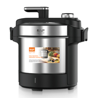 Cuisinière électrique RAF R.7444 Swallow Maker 850W 6.0L, temps de cuisson réglable, cuisson rapide, appareil de cuisine
