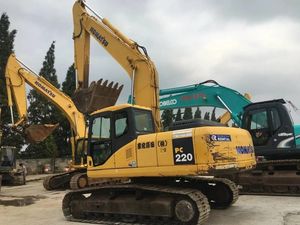 Bon État Deuxième Main Matériel de construction PC220-7 Pelle Sur Chenilles machine - Product Image 4