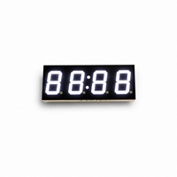 Ultra Bright 0.4 Inch 4 Digits White 7 Segment Led Display Digital Tube Common Cathode Anode 4401aw for Arduino Diy Project