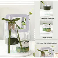 Activités commerciales Personnel Enseignants Coffret cadeau Produit d'été Gadgets Idées Mariée Marié Mini Ventilateur Tasse à café Sac cadeau Souvenir