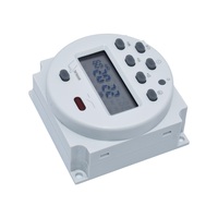 Interruptor temporizador CN101A AC/DC 12V 24V 110V 120V 220V 230V 240V Digital LCD Power Week Mini interruptor de tiempo programable relé 8A a 16A