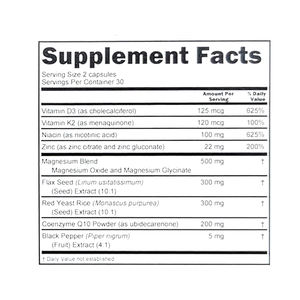 Коэнзим Q10 капсула все в одном красный дрожжевой рис витамин D3 K2 Омега <span class=keywords><strong>3</strong></span> черный перец магниевые капсулы - Product Image 2