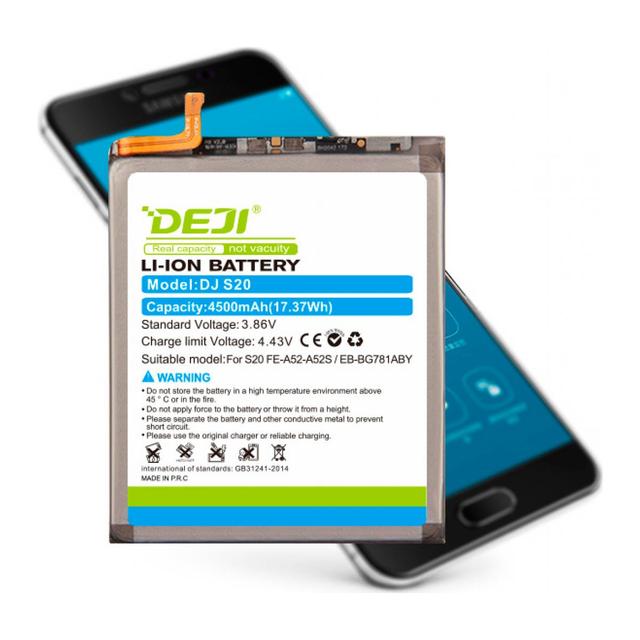 DEJI Factory EB-BG781ABY Cell Phone Digital Batteries for Samsung Galaxy A52 Mobile Battery Distributor