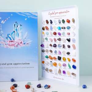 Set de 72 Piezas de Cristales Naturales para Estudio de Geología, Kit de Identificación de Minerales, Regalos Educativos de <span class=keywords><strong>Ciencias</strong></span> de la Tierra - Product Image 5